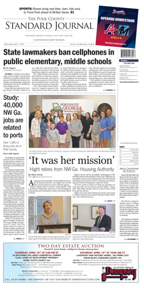 Cover of The Standard Journal