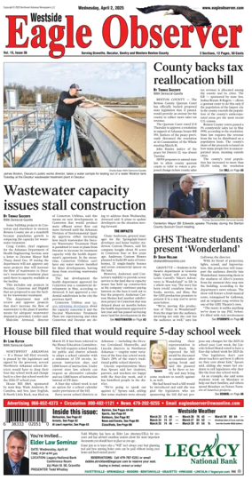 Cover of Westside Eagle-Observer