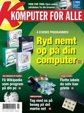 Cover of Komputer For Alle (Denmark)