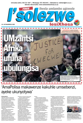Cover of Isolezwe lesiXhosa
