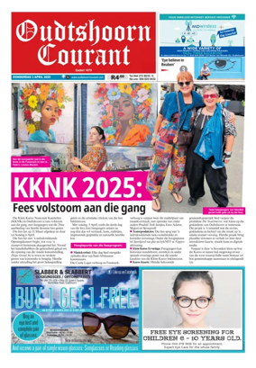 Cover of Oudtshoorn Courant