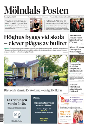 Cover of Mölndals-Posten