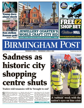 Cover of Birmingham Post