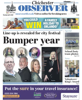 Cover of Chichester Observer