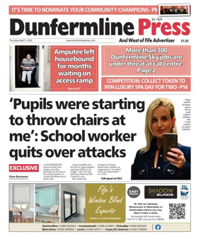 Cover of Dunfermline Press