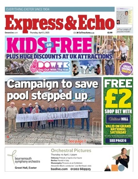 Cover of Express & Echo (City & East Devon Edition)