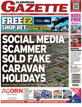 Cover of Glamorgan Gazette