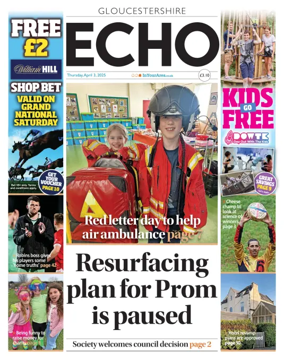 Cover of Gloucestershire Echo