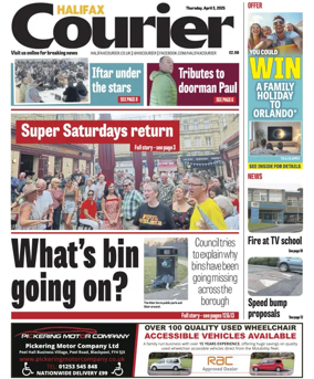 Cover of Halifax Courier