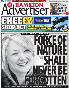 Cover of Hamilton Advertiser