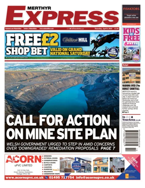 Cover of Merthyr Express