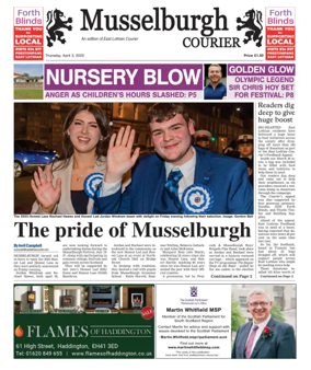 Cover of Musselburgh Courier