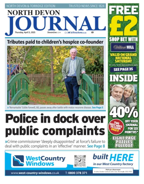 Cover of North Devon Journal