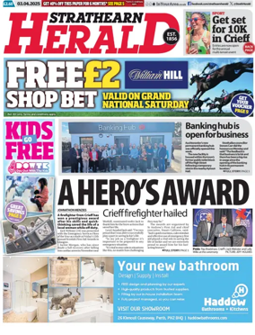 Cover of Strathearn Herald