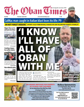 Cover of The Oban Times