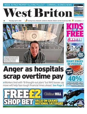 Cover of West Briton (Camborne, Redruth, Hayle)