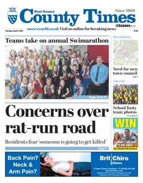 Cover of West Sussex County Times