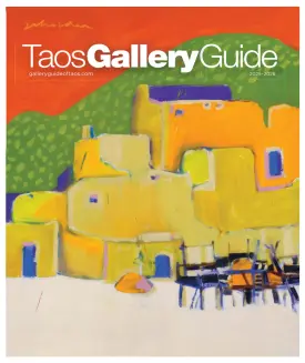 Cover of The Taos News - Taos Gallery Guide