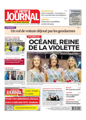 Cover of Le Petit Journal - L'hebdo du Pays Toulousain