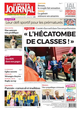 Cover of Le Petit Journal - L'hebdo local de l'Hérault