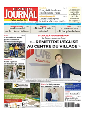 Cover of Le Petit Journal - L'hebdo local du Gers