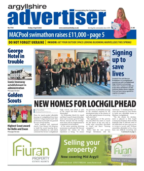 Cover of Argyllshire Advertiser