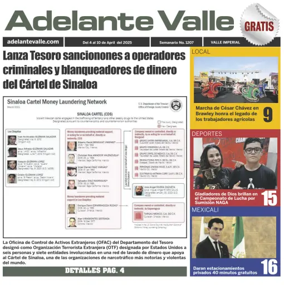 Cover of Adelante Valle