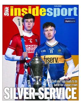 Cover of Irish Daily Star - Inside Sport