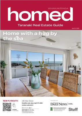 Cover of Homed Taranaki Daily News
