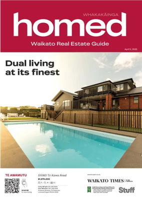 Cover of Homed Waikato Region