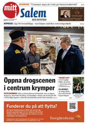 Cover of Mitt i Salem