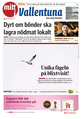 Cover of Vallentuna Nyheter