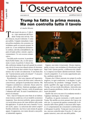 Cover of L'Osservatore