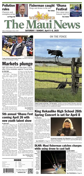 Cover of The Maui News - Weekender