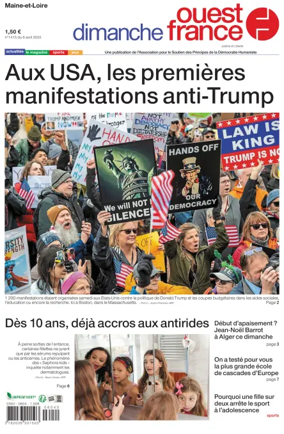 Cover of Dimanche Ouest France (Maine-et-Loire)