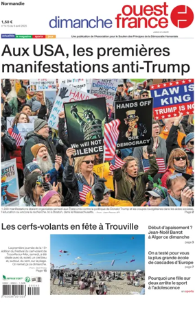 Cover of Dimanche Ouest France (Normandie)