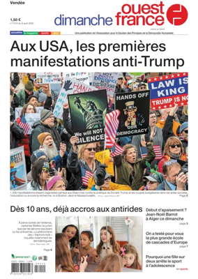 Cover of Dimanche Ouest France (Vendee)