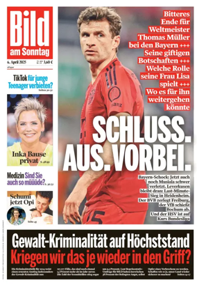 Cover of Bild am Sonntag