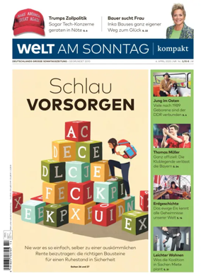 Cover of Welt am Sonntag - kompakt