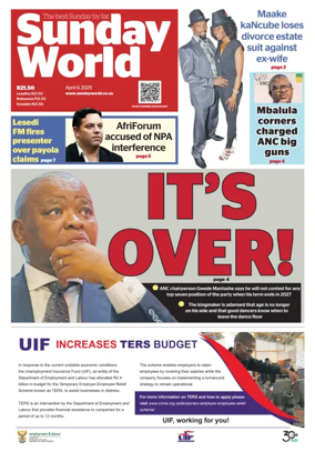 Cover of Sunday World