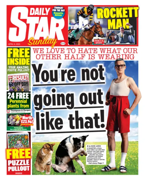 Cover of Daily Star Sunday