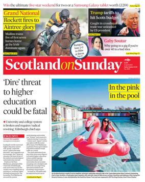 Cover of Scotland on Sunday