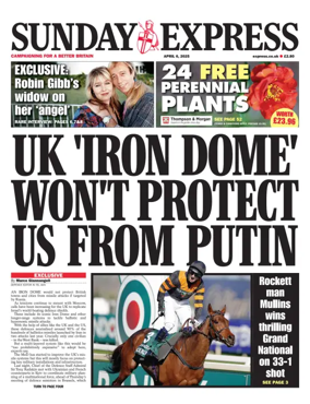 Cover of Sunday Express