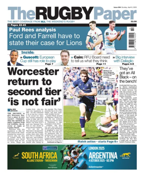 Cover of The Rugby Paper