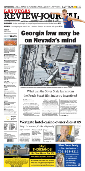 Cover of Las Vegas Review-Journal (Sunday)
