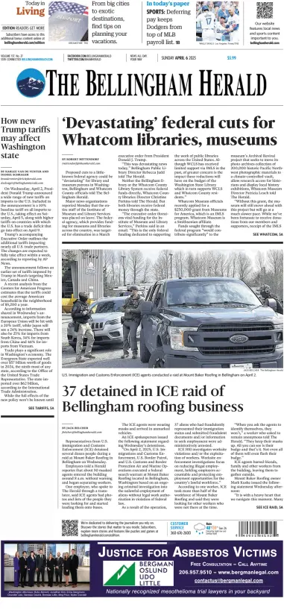 Cover of The Bellingham Herald (Sunday)