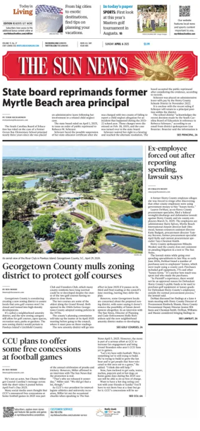 Cover of The Sun News (Sunday)