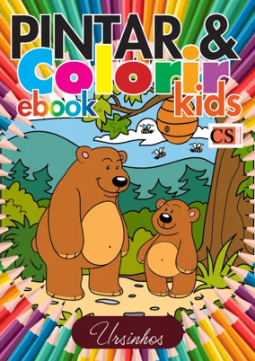Cover of Pintar e Colorir Kids