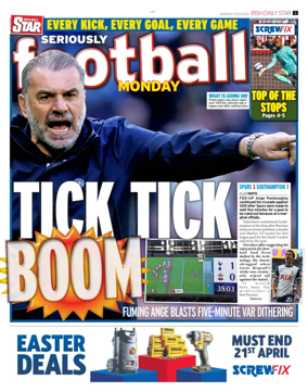 Cover of Irish Daily Star - Fanatic