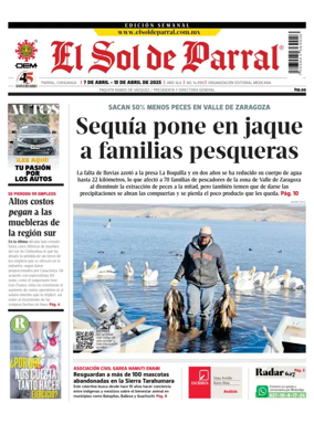 Cover of El Sol de Parral